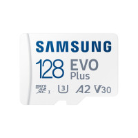 Карта памяти Samsung 128GB microSD class 10 UHS-I U3 V30 A2 EVO Plus (MB-MC128SA/EU)