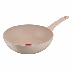 Tefal Wok pan Delight, 28cm, aluminum, bakelite, beige (G2931902)