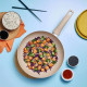 Tefal Wok pan Delight, 28cm, aluminum, bakelite, beige (G2931902)