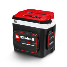 Einhell Холодильник акумуляторний мобільний TE-COL 18/27 Li - Solo 18В/12В/220В з функцією нагріву -18°/+60° 27л 5.77кг без АКБ і ЗП (2048420)