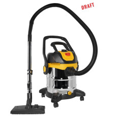2E Пилосос професійний 2E PowerClean 20S 1200Вт 17кПа контейнер 20л розетка 220В/2000В вологе/сухе прибирання функція повітродувки IPX4 5.6кг (2E-VC2012SSD)