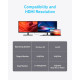 Концентратор USB-C 7-in-1 1xUSB-C PD100W + 2xHDMI + 4xUSB-A black Anker (A83740A2)