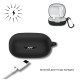 Чехол для наушников BeCover для JBL Wave Flex 2 Black (714830)
