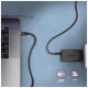 Дата кабель USB-C to USB-C 2.0m v3.2 Gen 1 PD 60W 3A black AXAGON (BUCM3-CM20AB)