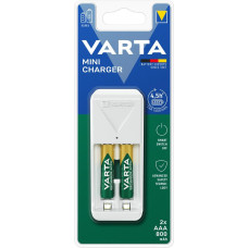 VARTA Зарядний пристрій Varta Mini Charger 2хNI MH AAA800 мА•h (57656201421)