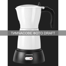 ARDESTO Кофеварка электрическая гейзерная 0.3л, молотый, белый (CMM-X300W)