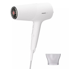Philips Hair dryer 5000 Series, 3W, 3 modes, ionization, cold blowing, white (BHD500/00)
