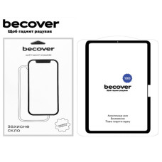 Стекло защитное BeCover 10D Apple iPad Pro 11" M5 2025 black (715946)