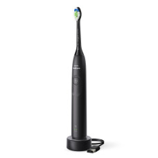 Philips toothbrush electric Sonicare 5300 Series, 62th.fluct/min, nozzle-1, black (HX7101/01)
