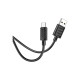 Дата кабель USB 2.0 AM to USB-C 1.0m X88 Gratified black HOCO (6931474783349)