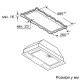Bosch Bosch hood integrated, 53cm, 302m.cub/h, inox (DLN53AA70)