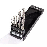 Graphite Набір свердел по металу GRAPHITE HSS зі швидкорізальної сталі HSS 4-10мм кейс 5шт (54T910)