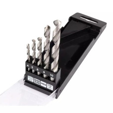 Graphite Набір свердел по металу GRAPHITE HSS зі швидкорізальної сталі HSS 4-10мм кейс 5шт (54T910)