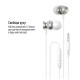 Наушники ColorWay 3.5 mm Wired Earphone UrbanBeat White (CW-WD03WT)