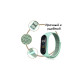 Ремінець до фітнес браслета BeCover Nylon Style для Xiaomi Mi Smart Band 5/6 Black-Red (705416)