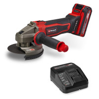 Einhell Шліфмашина кутова акумуляторна TE-AG 18/125-2 Li 1x4.0 Ah, PXC, 18В, акумулятор 4 Аг, 125 мм, 8500 об/хв, 2.32 кг (4431190)