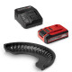 Einhell Шлифмашина угловая аккумуляторная TE-AG 18/125-2 Li 1x4.0 Ah, PXC, 18В, аккумулятор 4 Ач, 125 мм, 8500 об/мин, 2.32 кг (4431190)