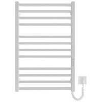 Hygge Family towel dryer electric London, 770х530х80mm, timer-regulator, steel, white matt (6.1.0102.06.WM)