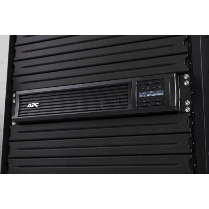 APC Джерело безперебійного живлення Smart-UPS 1500VA/1000W, RM 2U, LCD, USB, SmartConnect, 4xC13 (SMT1500RMI2UC)