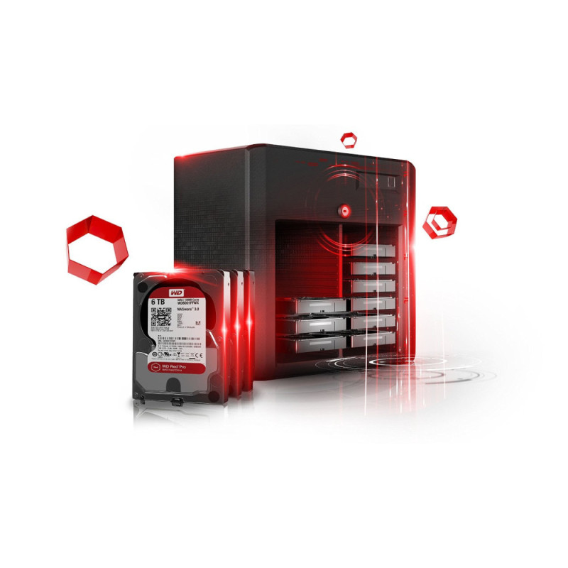 WD 2TB 3.5  7200 64MB SATA Red Pro NAS (WD2002FFSX)
