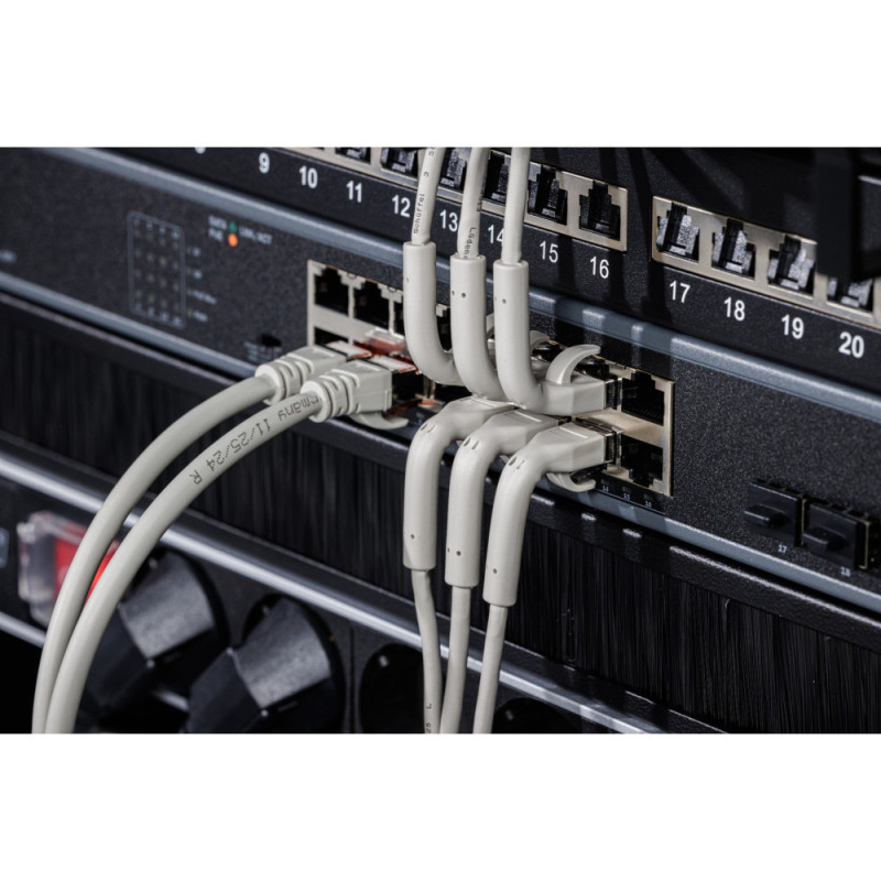 Digitus Патч-корд DIGITUS CAT 6a S-FTP, 3м, AWG 32/7, Cu, TPE-LSZH, гнучкий, сірий (DK-1632-A-030B)