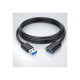 Дата кабель USB 3.0 AM/AF 1.5m Essager (EXCAM-YTA01)