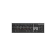 Клавиатура Maxxter KBW-01G-UA Wireless UA Gray (KBW-01G-UA)
