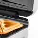 Tefal multi-maker Snack XL 850W, teflon, 3 plates, device body-plastic, white-black (SW701110)