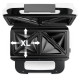 Tefal multi-maker Snack XL 850W, teflon, 3 plates, device body-plastic, white-black (SW701110)