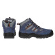 Neo Tools Work boots, suede, shock absorption, anti-puncture, steel toe cap, S1P SRC, CE, size 42(28cm), blue (82-043)