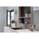 Hansgrohe Мийка кухонна S51, граніт, квадрат, без крила, 560х510х190мм, чаша - 1, накладна, S510-F450, сірий бетон (43312380)