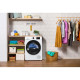 Gorenje Сушильна машина тепловий насос, 9кг, A++, 60см, дисплей, 16 програм, Wi-Fi, білий (DPNE92GNLWIFI)