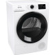 Gorenje Сушильна машина тепловий насос, 9кг, A++, 60см, дисплей, 16 програм, Wi-Fi, білий (DPNE92GNLWIFI)