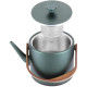 CATLER electric kettle, 0.6l, Strix, with teapot, green (BM502ANNA)