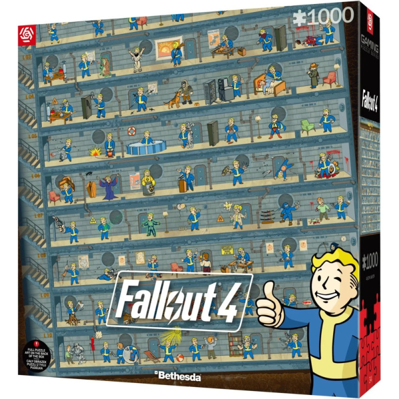 GoodLoot Puzzle Fallout 4 Perk Poster Puzzles 1000 (5908305247937)