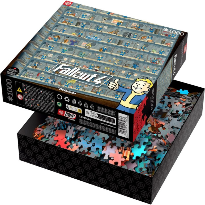 GoodLoot Puzzle Fallout 4 Perk Poster Puzzles 1000 (5908305247937)