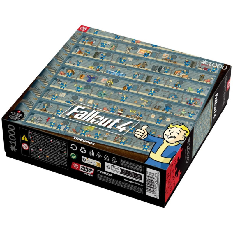 GoodLoot Puzzle Fallout 4 Perk Poster Puzzles 1000 (5908305247937)