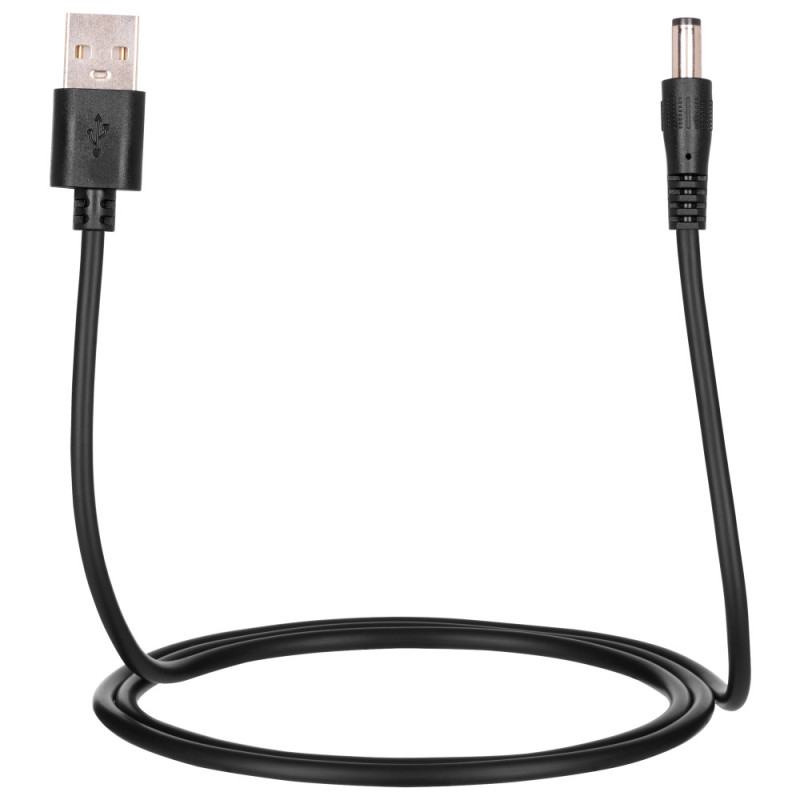 2E Charge cable USB-A - DC 5,5х2,1 мм, 5V/1,5A (1283126552816)