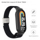 Ремешок для фитнес браслета Armorstandart Braided Solo Loop для Xiaomi Mi Band 7/6/5/4 Black (ARM69902)