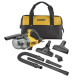 DeWALT Аккумуляторный пылесос 18B XR Li-lon D318мм контейнер 0.л 217л/с 1.5кг без АКБ и ЗП (DCV501LN)