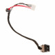 Разъем питания ноутбука с кабелем для Dell PJ590 (7.4mm x 5.0mm + center pin), 5-pin Универсальный (A49073)