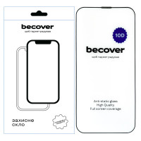 Стекло защитное BeCover Apple iPhone 14 Plus 10D Black (711326)