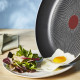 Tefal Frying pan with lid So' Light, 24 cm, aluminum, bakelite, glass, black (H0560442_SET)