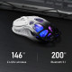 GravaStar Миша Mercury M1 Pro, BT/WL/USB-A, RGB, чорно-білий (GRAVASTARM1PRO_GBLK)