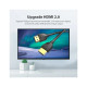Кабель мультимедийный HDMI M to HDMI M 0.5m 4K60Hz black Vention (AAIBD)
