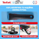 Tefal Ingenio Easy Cook & Clean cookware set, 10 pieces, aluminum, stainless steel, bakelite, black (L1539053)