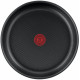 Tefal Ingenio Easy Cook & Clean cookware set, 10 pieces, aluminum, stainless steel, bakelite, black (L1539053)