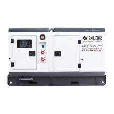 Könner & Söhnen 3 phase generator KS 33-3YE, 230/400V, 3 Phases, 30kVA, electric starter, 978kg (KS33-3YE)