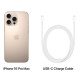 Мобильный телефон Apple iPhone 16 Pro Max 256GB Desert Titanium (REF A) BREEZY (2AMYWX3)