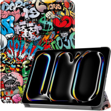Чехол для планшета BeCover Smart Case Apple iPad Pro 11" M4 2024 Graffiti (711637)